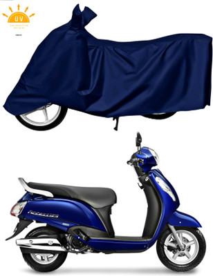 DeepShakshi AUTOMOTIVE Waterproof Two Wheeler Cover for TVS(Jupiter, Black)