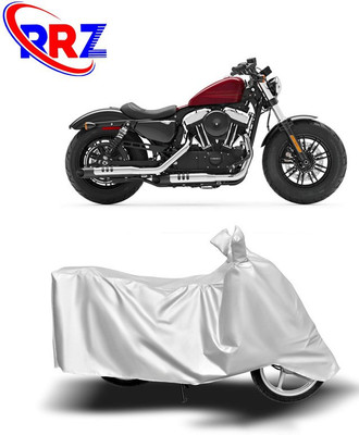 RRZ Waterproof Two Wheeler Cover for Harley Davidson(Forty Eight, White)