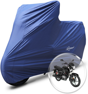 Neodrift Two Wheeler Cover for Hero(Glamour, Blue)