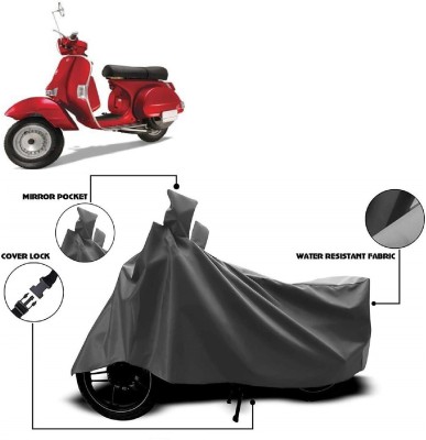 MMSSTAR Waterproof Two Wheeler Cover for LML(Star Euro 200, Grey)