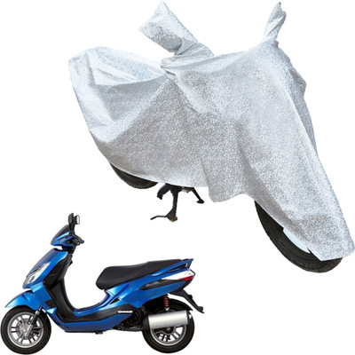 RiderShine Waterproof Two Wheeler Cover for Bajaj(Blade 125, Silver)