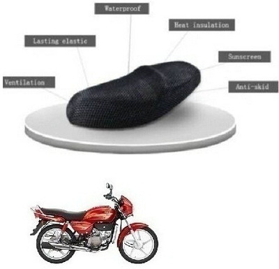 ABSONE New-cool-a+-mesh-081 Single Bike Seat Cover For Hero Ignitor