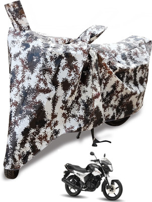 Auto Hub Waterproof Two Wheeler Cover for Yamaha(SZ R, Multicolor)