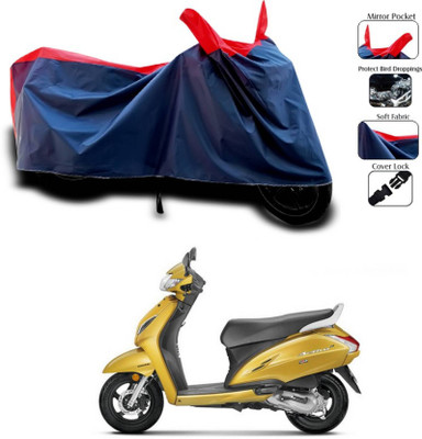 KEDIT Two Wheeler Cover for Honda(Activa 5G, Red, Blue)