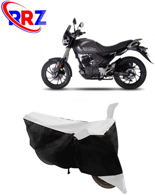 RRZ Waterproof Two Wheeler Cover for Hero(MotoCorp XPulse 200T, Black, White)