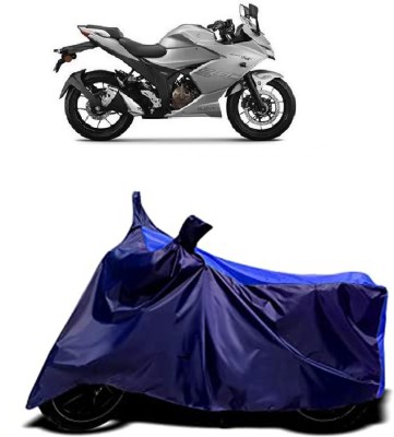 VESMEI Two Wheeler Cover for Suzuki(Gixxer SF 250, Blue)