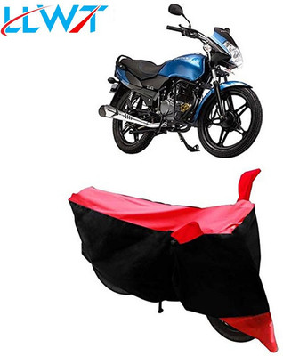 KPIND Waterproof Two Wheeler Cover for LML(Freedom LS, Black, Red)