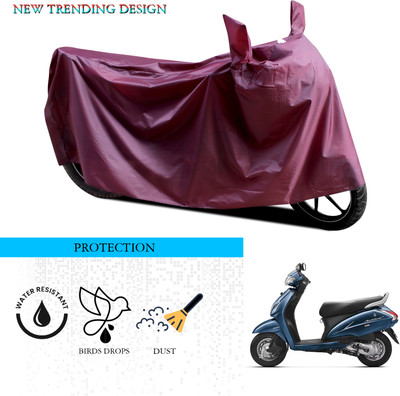 ANTHUB Waterproof Two Wheeler Cover for Honda(Activa 3G, Maroon)
