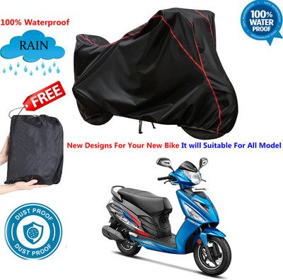 AUTOCAD Waterproof Two Wheeler Cover for Hero(Maestro, Black)