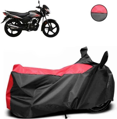 MMSSTAR Waterproof Two Wheeler Cover for TVS(Star City Plus, Black)