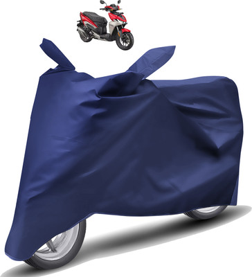 Caronix Two Wheeler Cover for Hero(Blue)