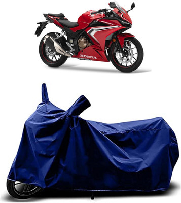 VESMEI Two Wheeler Cover for Honda(CBR500R, Blue)