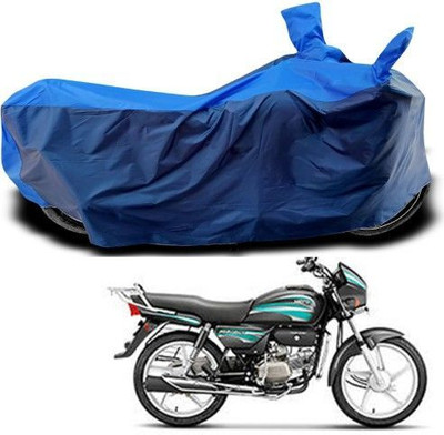 DeepShakshi AUTOMOTIVE Waterproof Two Wheeler Cover for Hero(Splendor, Blue)