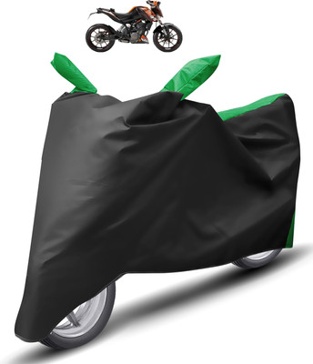 Caronix Two Wheeler Cover for KTM(Duke 200, Green)
