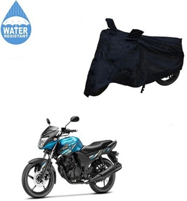 MMSSTAR Waterproof Two Wheeler Cover for Yamaha(SZ-RR, Black)