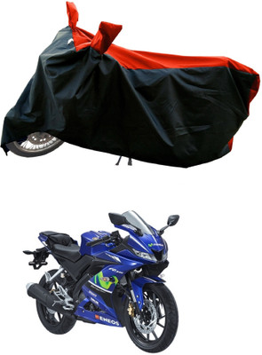 DeepShakshi AUTOMOTIVE Waterproof Two Wheeler Cover for Yamaha(YZF R15 V3 Moto GP Edition, Red)