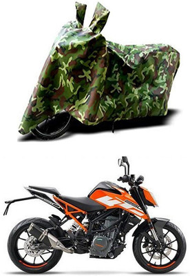 DeepShakshi AUTOMOTIVE Waterproof Two Wheeler Cover for KTM(250 Duke BS6, Green)