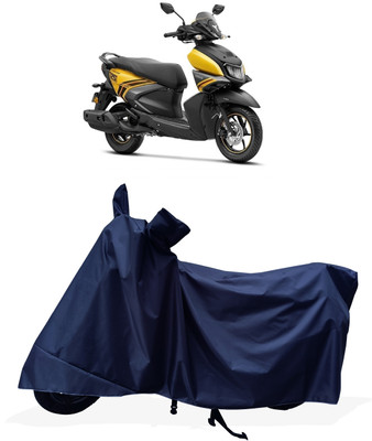 Tricway Two Wheeler Cover for Yamaha(Ray-ZR 125FI BS6, Blue)