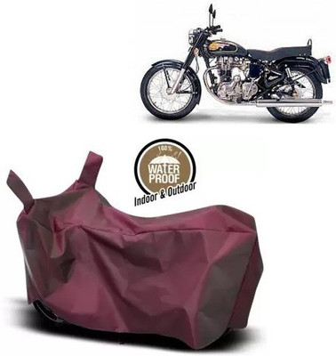 OliverX Waterproof Two Wheeler Cover for Hero(Twin spark, Maroon)