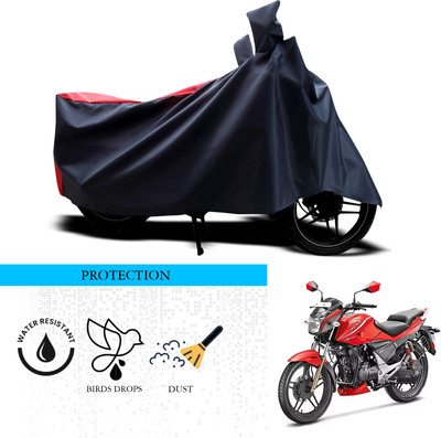 GOSHIV-car and bike accessories Waterproof Two Wheeler Cover for Hero(Xtreme Sports, Black, Red)
