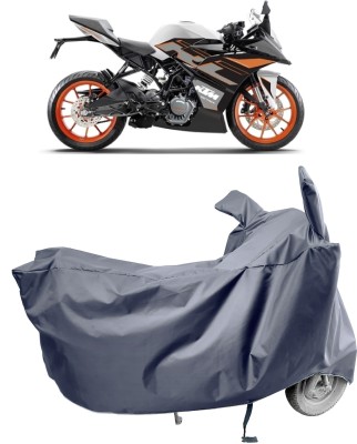 Amexride Two Wheeler Cover for KTM(RC125 BS6, Grey)