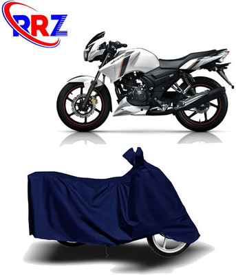 RRZ Two Wheeler Cover for TVS(Apache 150, Blue)