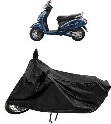 SK AUTO Waterproof Two Wheeler Cover for Honda(Activa 4G, Black)