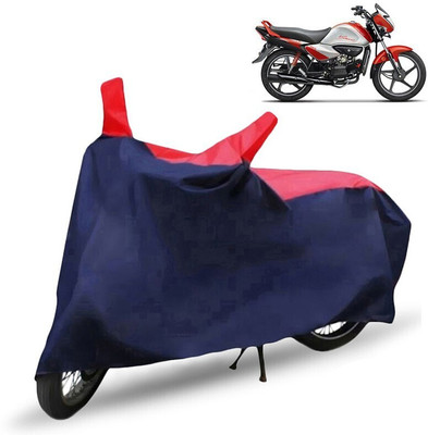 Mdstar Waterproof Two Wheeler Cover for Hero(Splendor I Smart, Red, Blue)