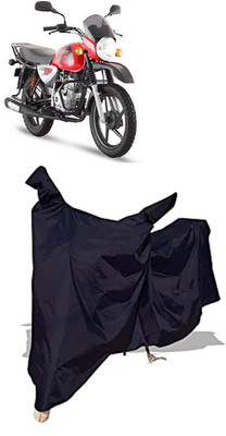 Amexride Two Wheeler Cover for Bajaj(Boxer BM 150, Black)