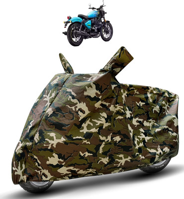 MOCKHE Waterproof Two Wheeler Cover for Royal Enfield(Brown)
