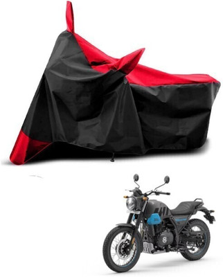 DeepShakshi AUTOMOTIVE Two Wheeler Cover for Royal Enfield(Scrambler 1100, Red, Black)