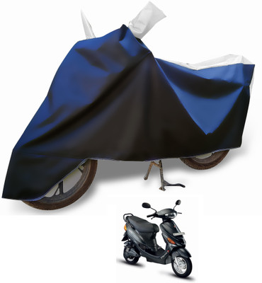 Euro Care Waterproof Two Wheeler Cover for Hero(E Sprint, Silver)