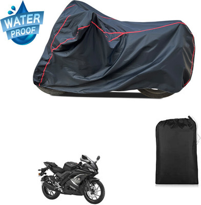 PAGORA Waterproof Two Wheeler Cover for Yamaha(YZF R15 BS6, Black)