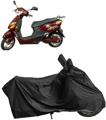 DIGGU Two Wheeler Cover for Hero(Electric Zippy, Black)
