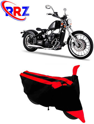 RRZ Waterproof Two Wheeler Cover for FAB Regal Raptor(Bobber 350, Black, Red)