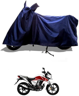 AASHTIK MART Two Wheeler Cover for Honda(Dazzler, Blue)