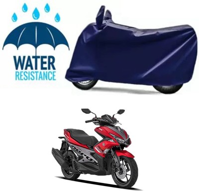 AUTOGARH Two Wheeler Cover for Yamaha(Aerox 155 Maxi, Blue)