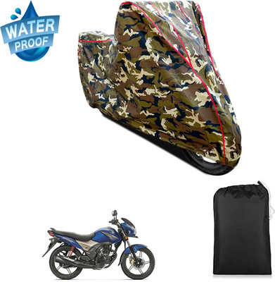 PAGORA Waterproof Two Wheeler Cover for Honda(CB Shine SP, Yellow)