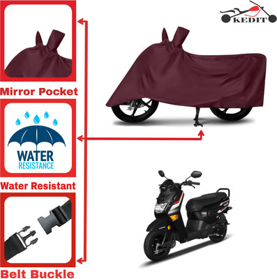 AASHTIK MART Two Wheeler Cover for Honda(Cliq, Maroon)