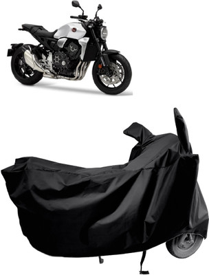 Amexride Two Wheeler Cover for Honda(CB 1000R, Black)