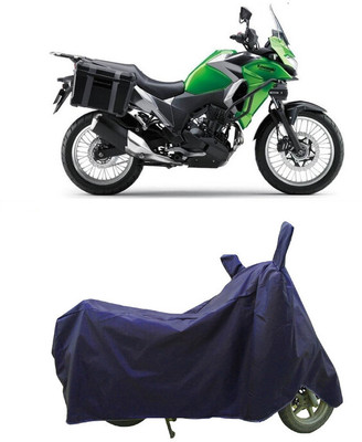 Coxtor Waterproof Two Wheeler Cover for Kawasaki(Versys X 300 BS6, Blue)