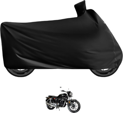 MOCKHE Waterproof Two Wheeler Cover for Honda(Hness CB350, Black)