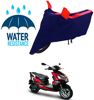 MWBB Waterproof Two Wheeler Cover for Okinawa(Praise, Blue, Red)