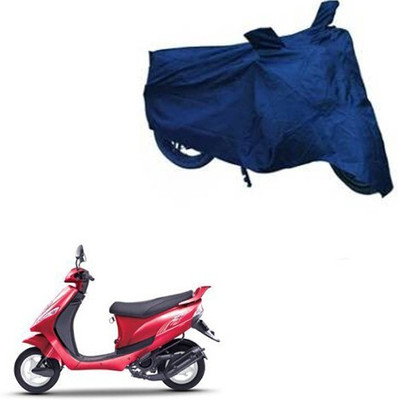 DeepShakshi AUTOMOTIVE Waterproof Two Wheeler Cover for Mahindra(Kine, Blue)