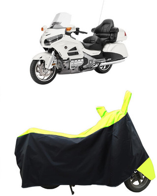 Coxtor Waterproof Two Wheeler Cover for Honda(Gold Wing GL1800, Yellow)