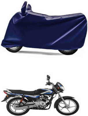 DeepShakshi AUTOMOTIVE Waterproof Two Wheeler Cover for Bajaj(CT100, Blue)