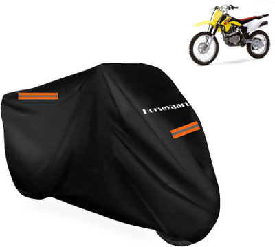 Horseyaart Waterproof Two Wheeler Cover for Suzuki(DR-Z50 BS6, Black)