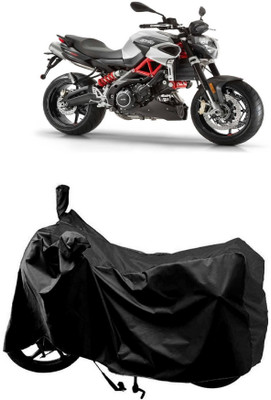 MMSSTAR Waterproof Two Wheeler Cover for Aprilia(Shiver 900 BS6, Black)