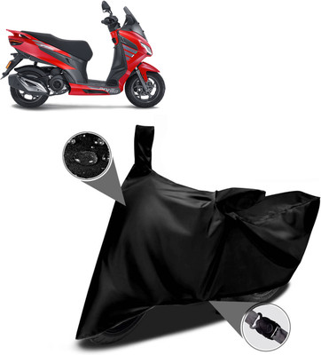 AutoGalaxy Waterproof Two Wheeler Cover for Aprilia(SXR 160 BS6, Black)