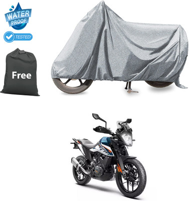 CODOKI Waterproof Two Wheeler Cover for KTM(250 Duke BS6, Silver)